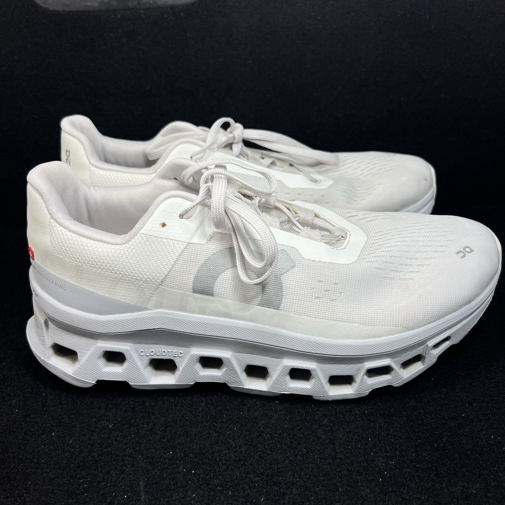 On Cloudmonster White Glacier Running Sneaker Men's Size 8 Ice